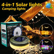New Camping Outdoor Solar String Atmosphere Light LED Flashlight with Hook ο»Ώ