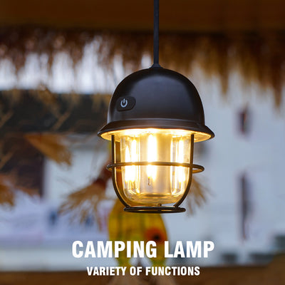 LED Lantern Vintage Portable Camping Tent Hanging  Light LY14