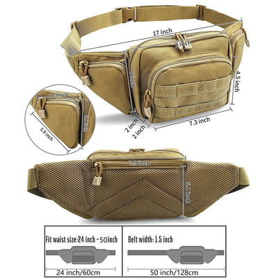 New Multifunctional Shoulder/Waist Pouch