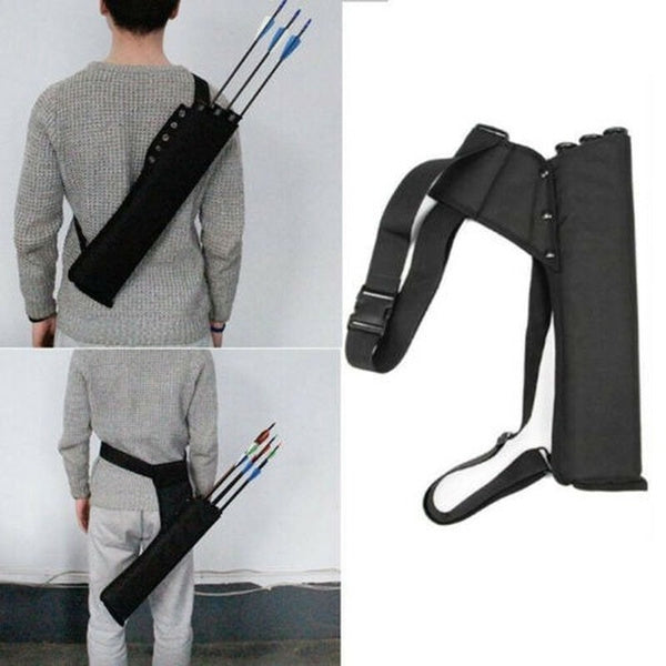 Archery Quiver Bow Arrow Waist Carrying Bag Shoulder Pouch
