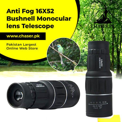 Anti Fog 16X52 Bushnell Monocular lens Telescope