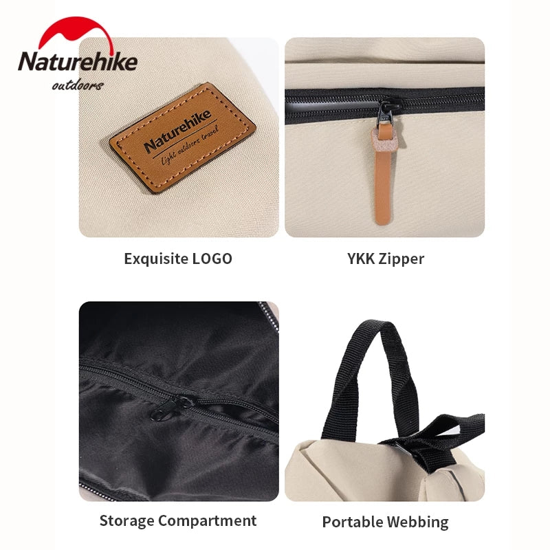NatureHike Portable Toiletry  Travel Bag Cosmetic Bag Waterproof Green