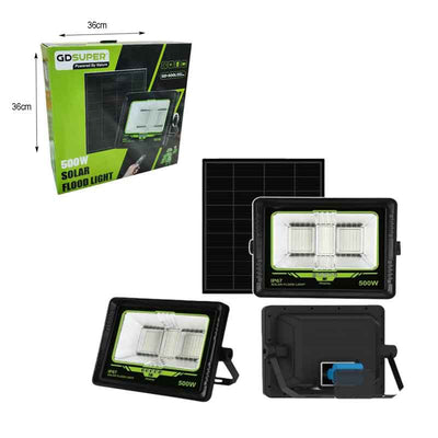 GDSuper 300W/500W/600W Solar Flood Light Remote Control