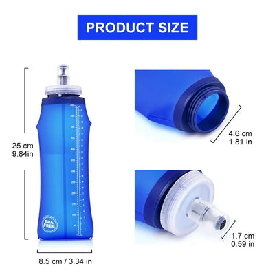 Widesea Camping 600ml Soft Water Bottle