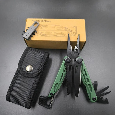New 16-in-1 Multi-Functional EDC Survival Plier Tool