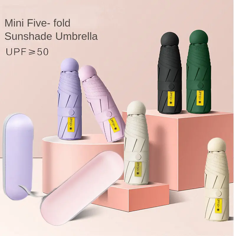 Ultra Mini Folding Pocket Umbrella