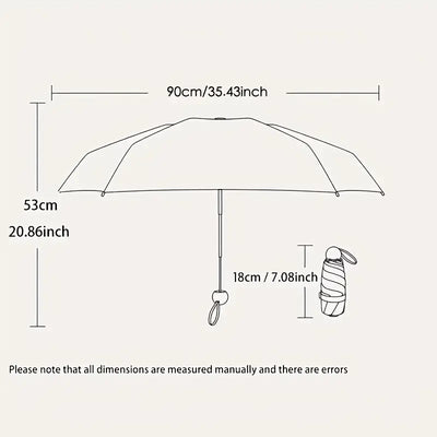 Ultra Mini Folding Pocket Umbrella