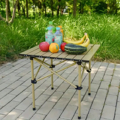 Folding Aluminum Outdoor Table Large