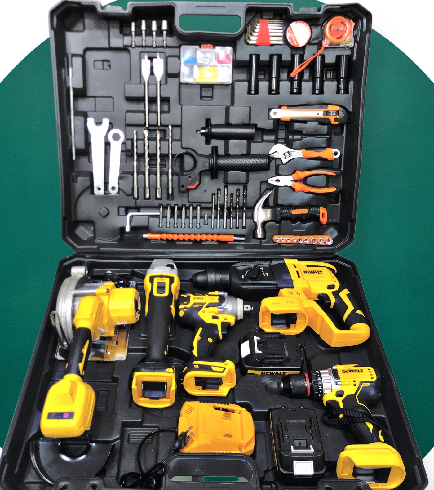 DEWALT 5Pcs Multi-Functional Power Tool Set 98V