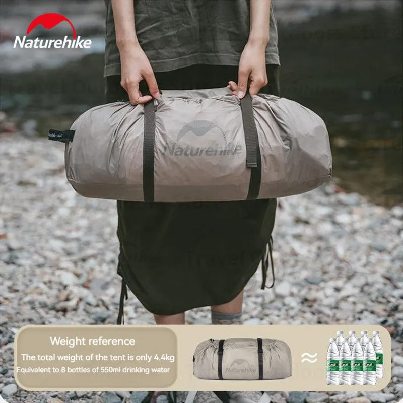 Naturehike One Bedroom One Living Room Tent With Chimney Hole