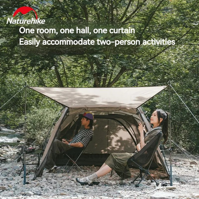 Naturehike One Bedroom One Living Room Tent With Chimney Hole