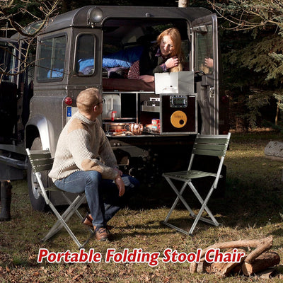 Thickened Folding Chair & Stool Special For Long-distance Travel