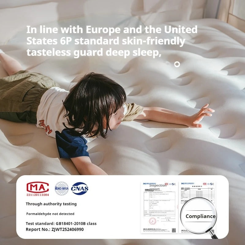 Naturehike 45cm Double Outdoor Camping Sleeping Inflatable Bed With Built-in Pump