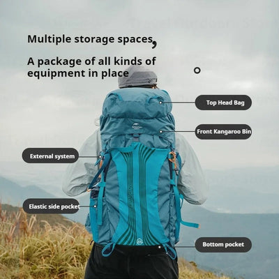 Naturehike 55L Outdoor Hiking Trekking Backpack