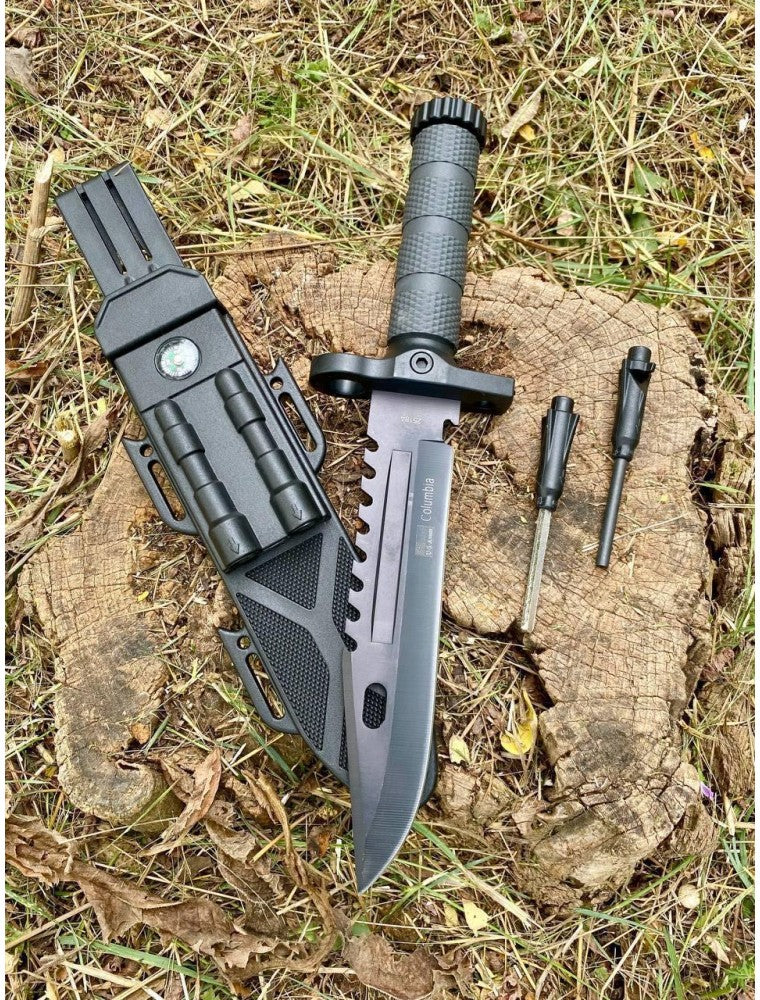 Columbia 2518a Tactical Survival Fixed Blade Dagger
