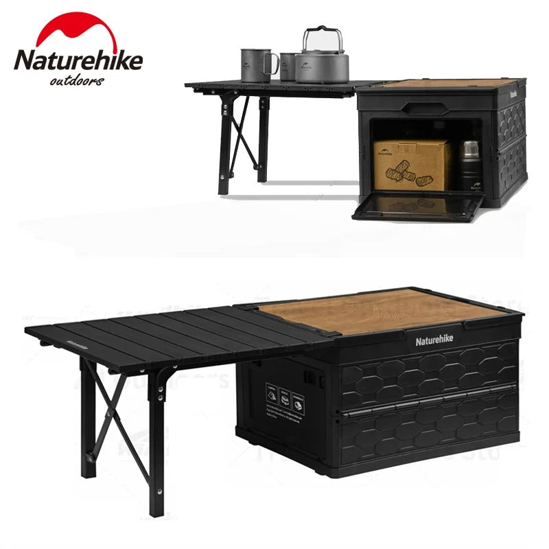Naturehike Foldable Storage Box With Camping Table – Chaser.pk