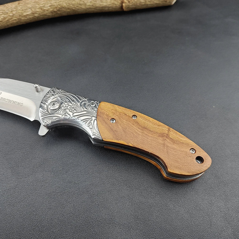Browning DA334 Folding Stainless Steel Knife