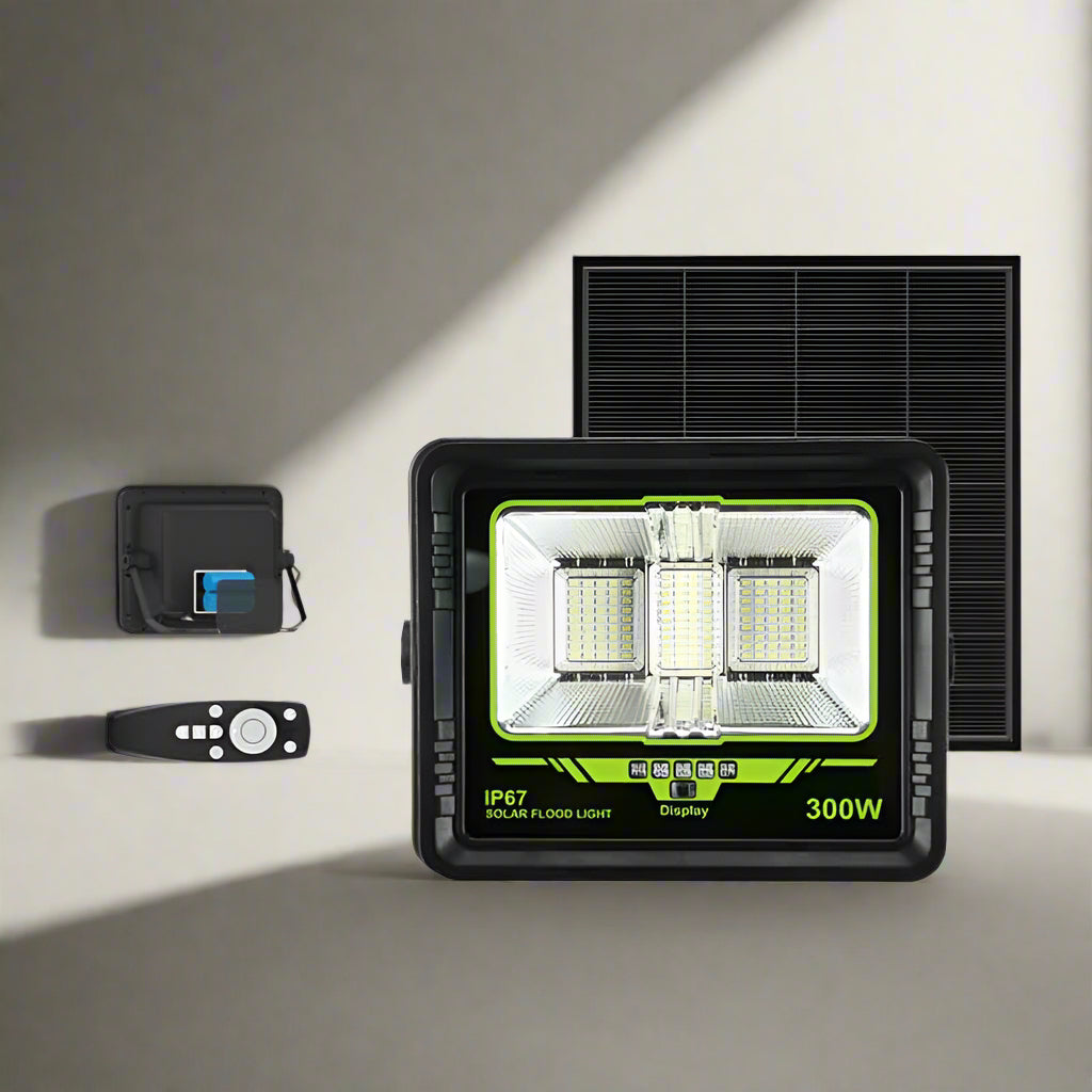 GDSuper 300W/500W/600W Solar Flood Light Remote Control