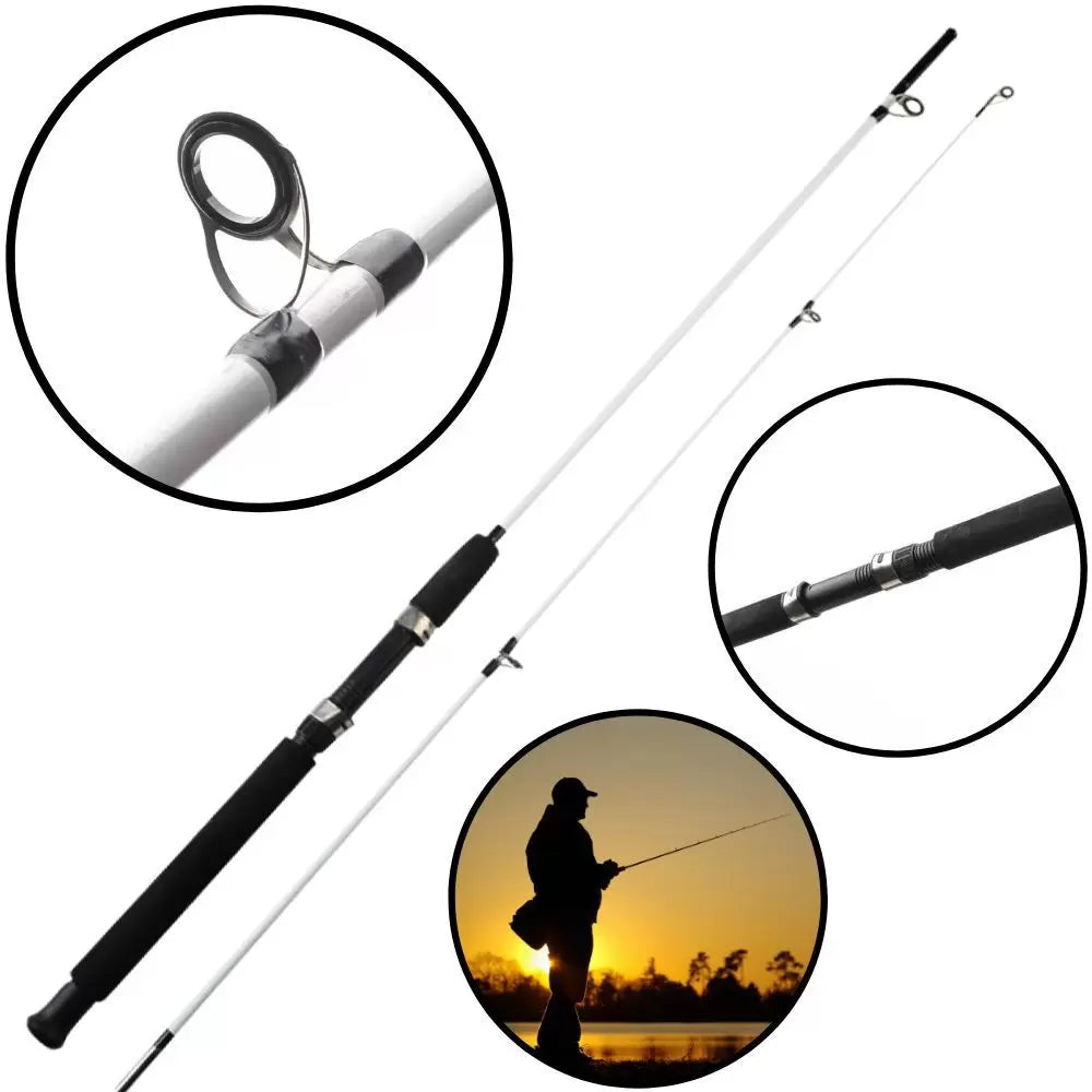 Crocodile 180 Carbon Fishing Rod With Complete Kit & Pouch