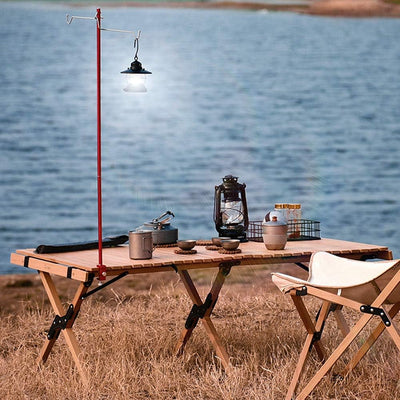 ShineTrip Telescopic Double Head Lighting Pole With Nail