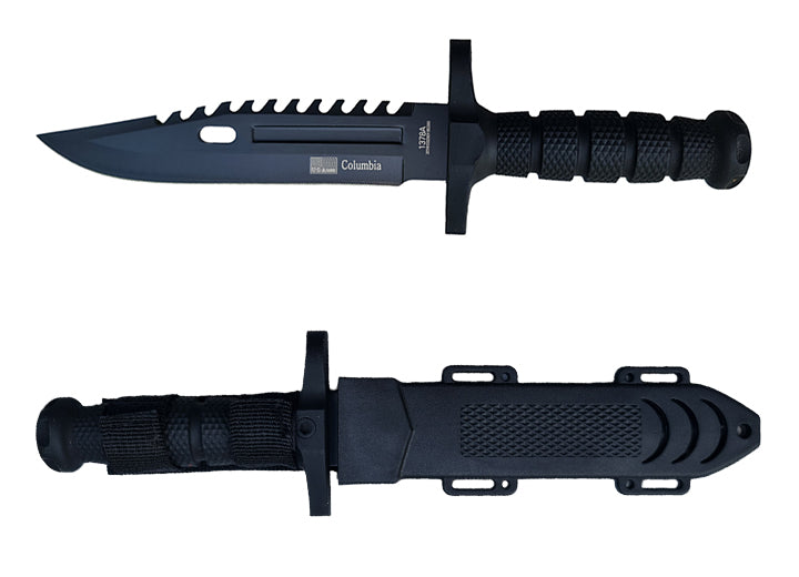 Columbia 1378A Fixed Blade Knife with ABS Plastic Sheath