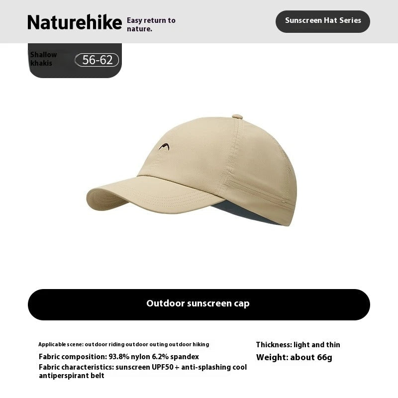 Naturehike Outdoor Sun Protection Cool Feeling Cap Ultralight 66g UPF50+