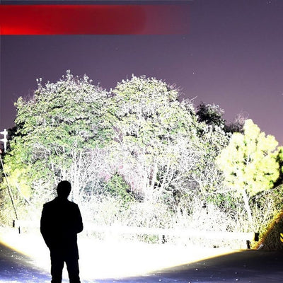 X-Blog Outdoor Long-Range Digital Display Flashlight BL-2211-TG