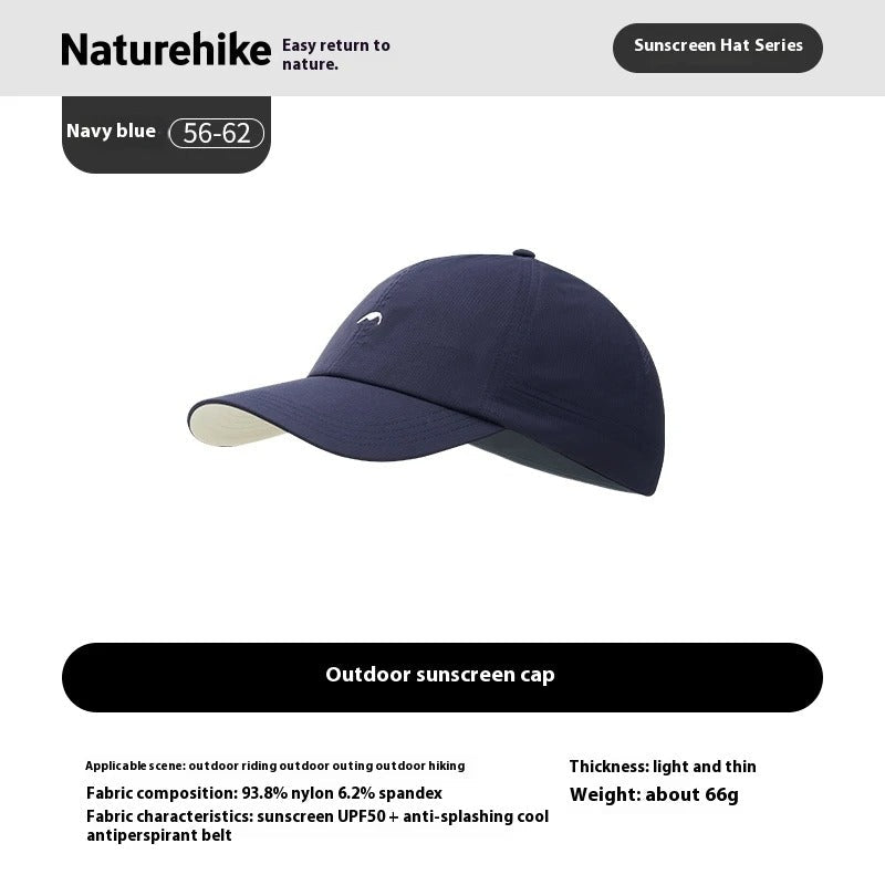 Naturehike Outdoor Sun Protection Cool Feeling Cap Ultralight 66g UPF50+
