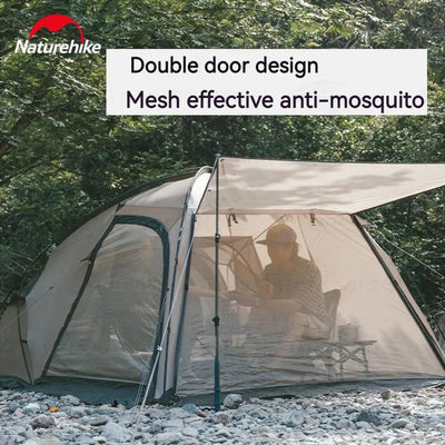 Naturehike One Bedroom One Living Room Tent With Chimney Hole