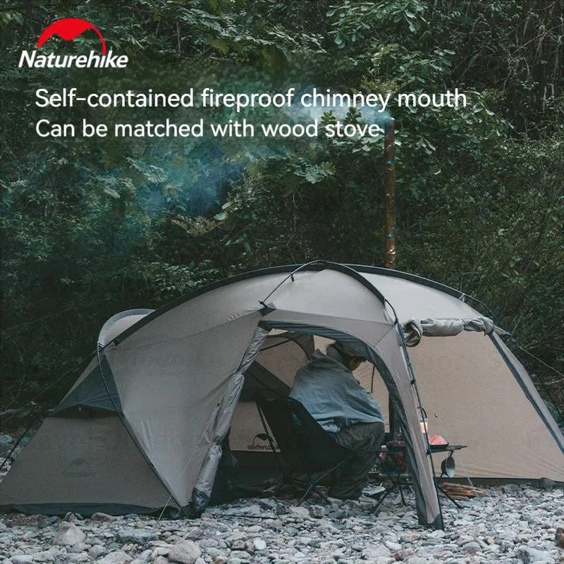 Naturehike One Bedroom One Living Room Tent With Chimney Hole