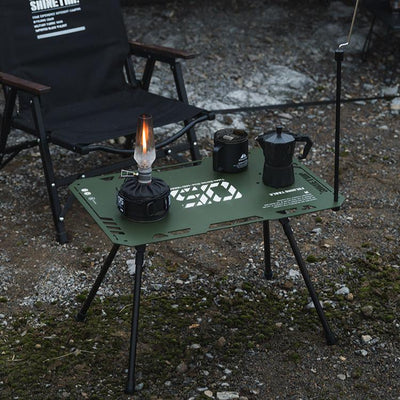 ShineTrip New Outdoor Aluminium Tactical Table