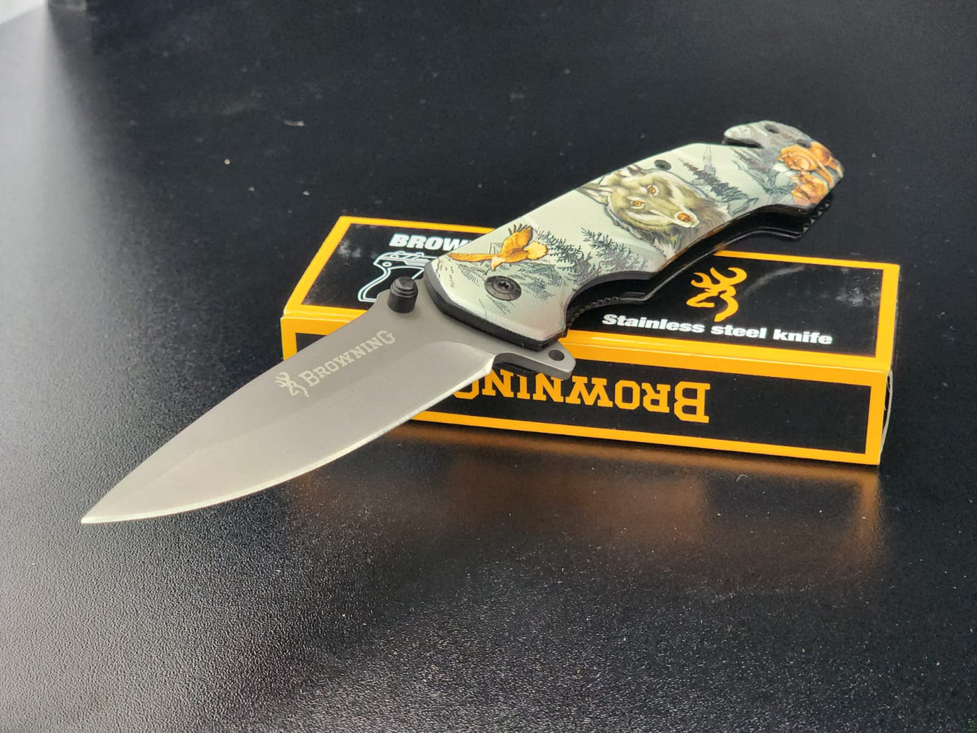 Browning FA18-1 Wolf Outdoor Survival Hunting Knife