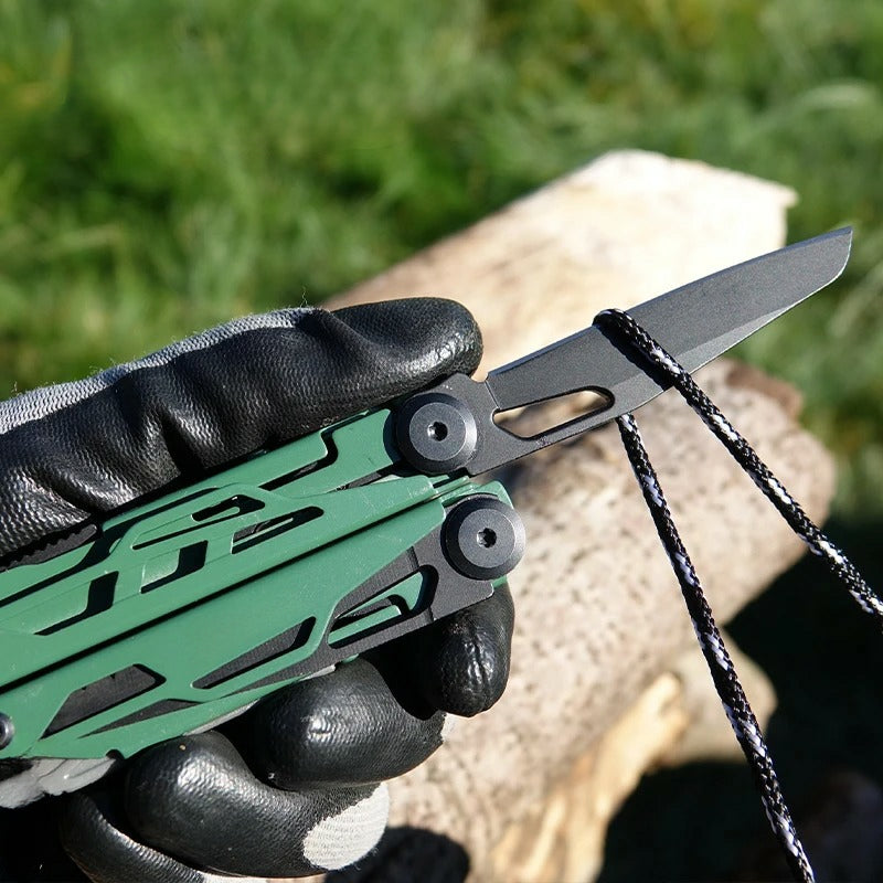 New 16-in-1 Multi-Functional EDC Survival Plier Tool