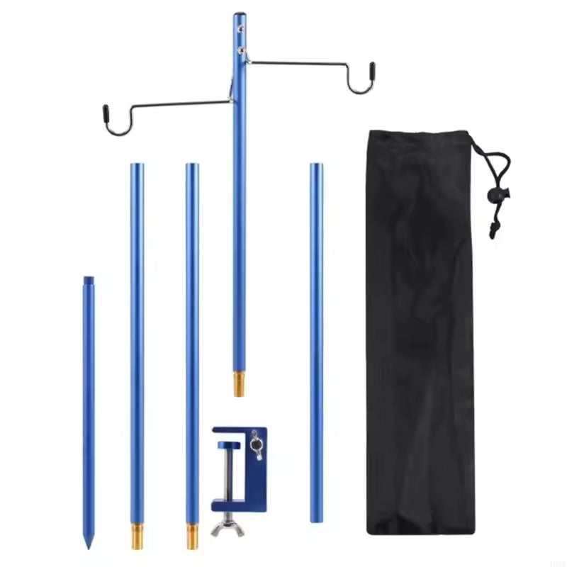 ShineTrip Telescopic Double Head Lighting Pole With Nail