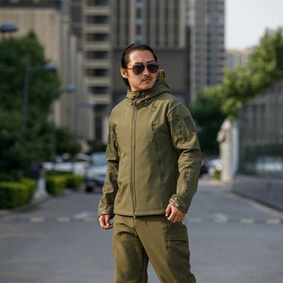 New Tactical Men Waterproof Windproof Jacket