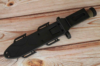 Columbia 2528B Multipurpose Tactical Dagger With Compass & Fire Starter