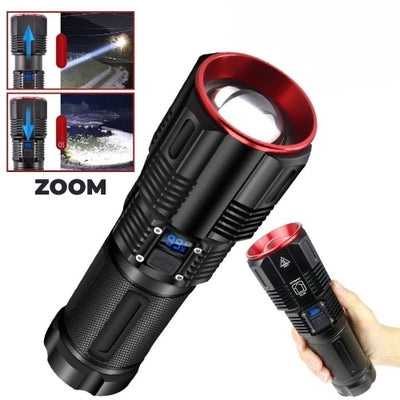 X-Blog Outdoor Long-Range Digital Display Flashlight BL-2211-TG