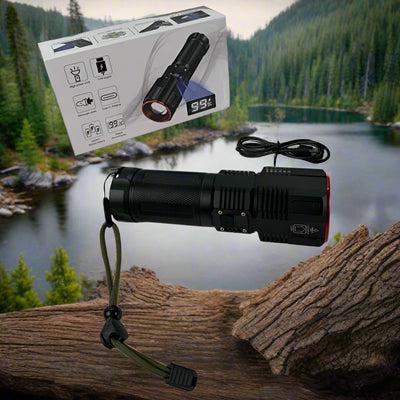 X-Blog Outdoor Long-Range Digital Display Flashlight BL-2211-TG