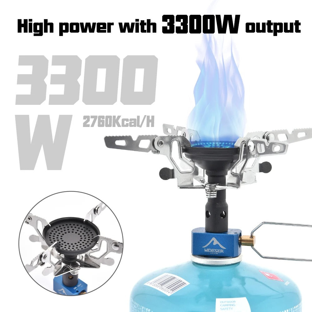Widesea 3300W Camping Outdoor Gas Burner Stove GS-X1