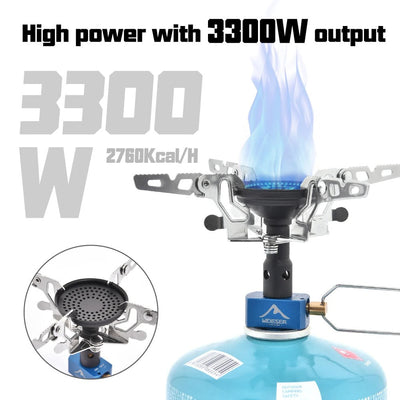 Widesea 3300W Camping Outdoor Gas Burner Stove GS-X1