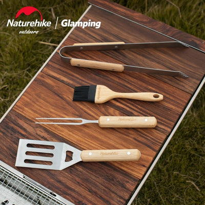 Naturehike Multifunction BBQ 4Pcs Tools Set