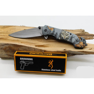 Browning FA18-1 Wolf Outdoor Survival Hunting Knife