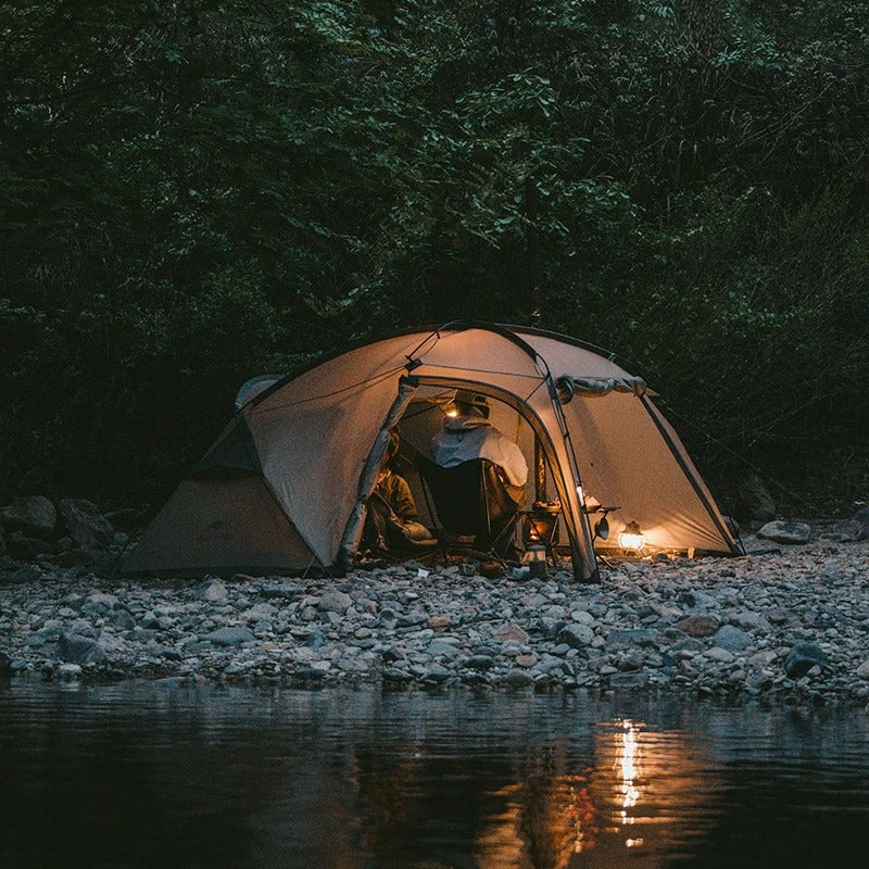 Naturehike One Bedroom One Living Room Tent With Chimney Hole
