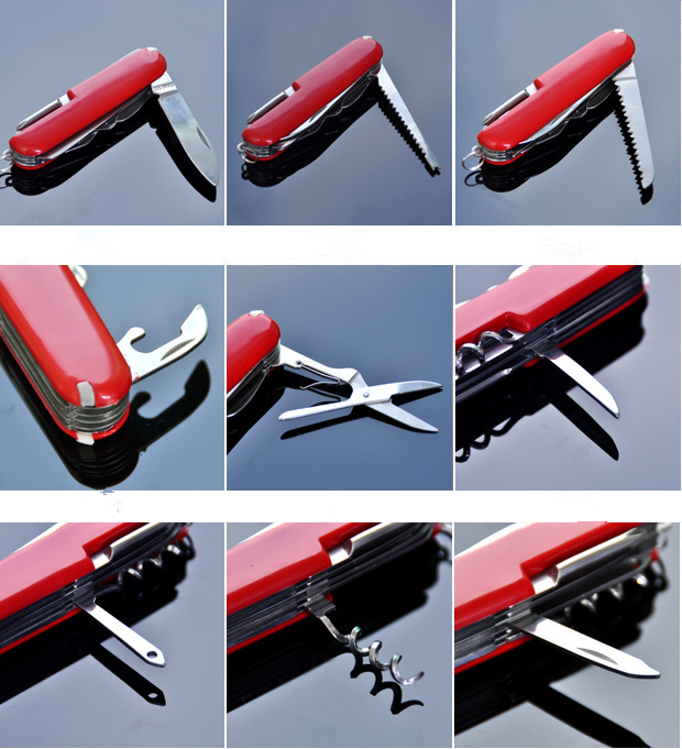 Swiss 11 in 1 Pocket Emergency Multitool