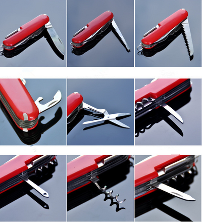 Swiss 11 in 1 Pocket Emergency Multitool