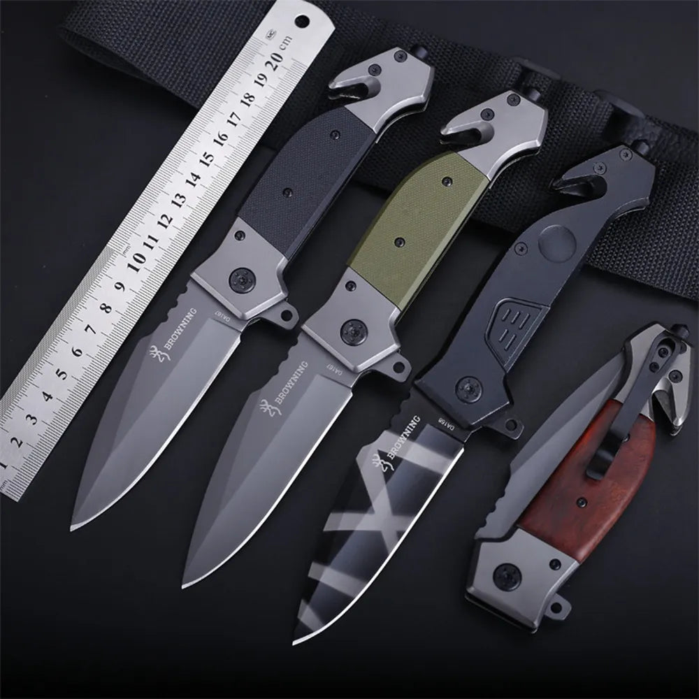 Browning Steel Folding Pocket Knife DA167