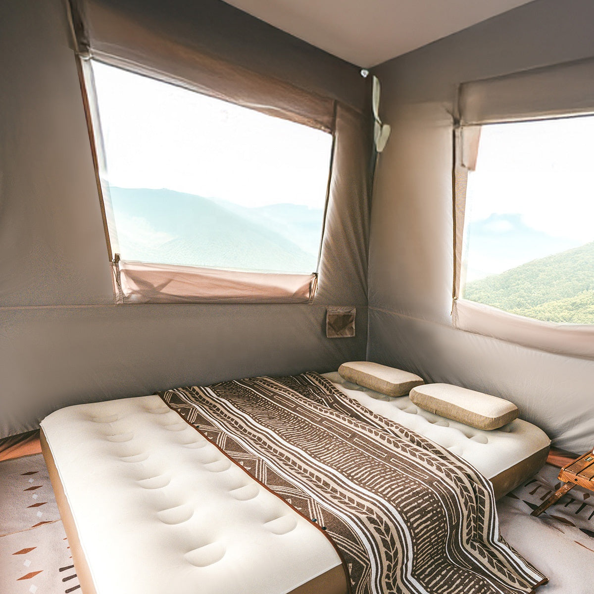 Naturehike 25CM Outdoor Camping Mattress with Built-in Pump