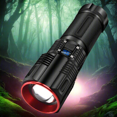 X-Blog Outdoor Long-Range Digital Display Flashlight BL-2211-TG