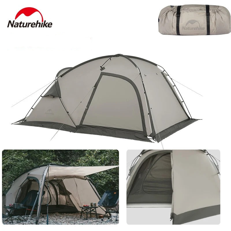 Naturehike One Bedroom One Living Room Tent With Chimney Hole