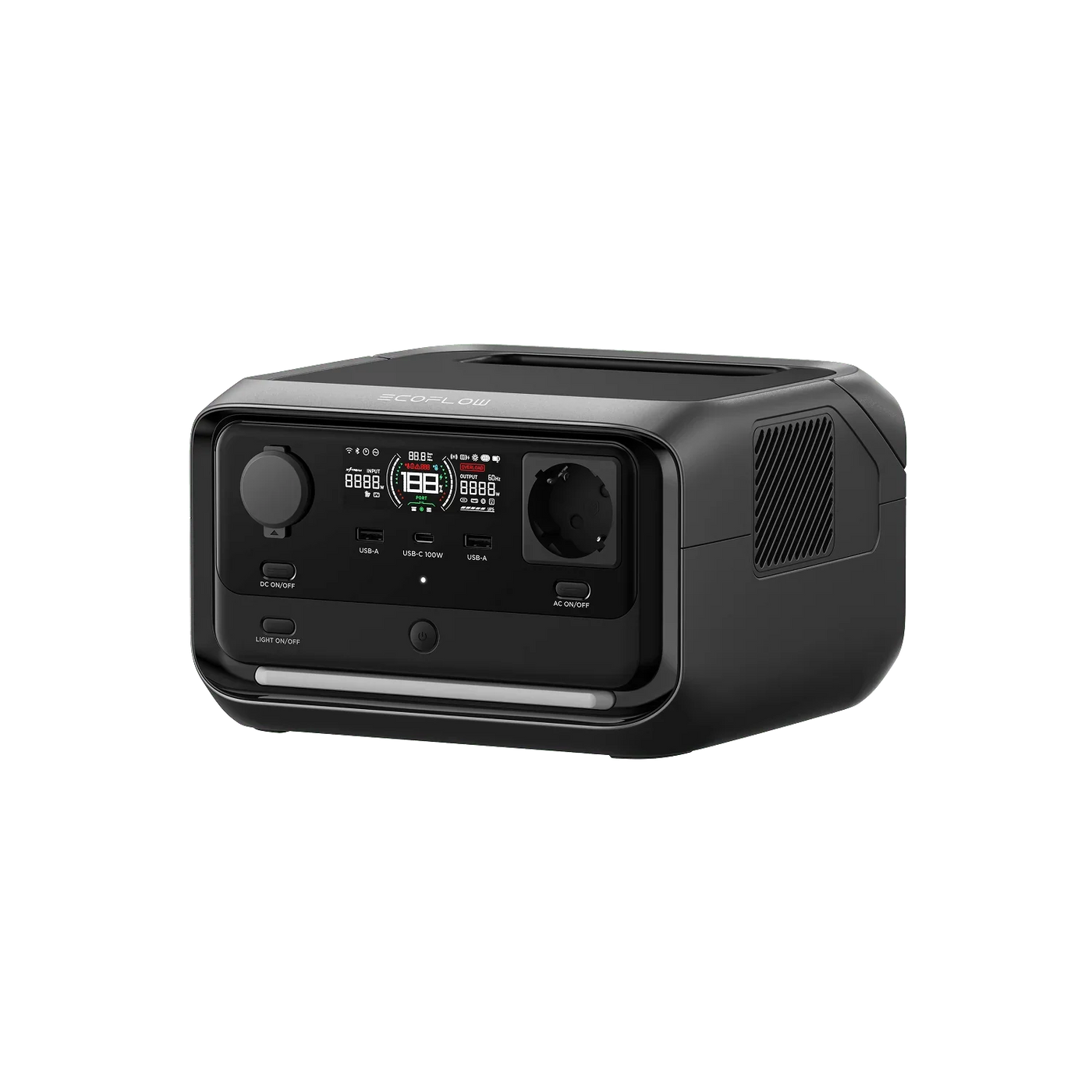 ECOFLOW Portable Power Station RIVER 3 Plus 600W (X-Boost 1200W)